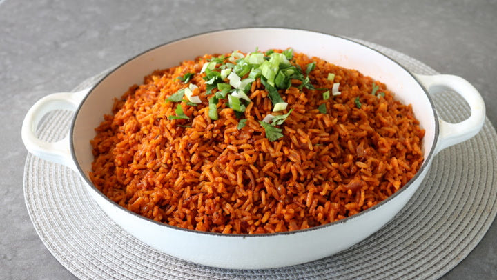 Jollof rice recipe