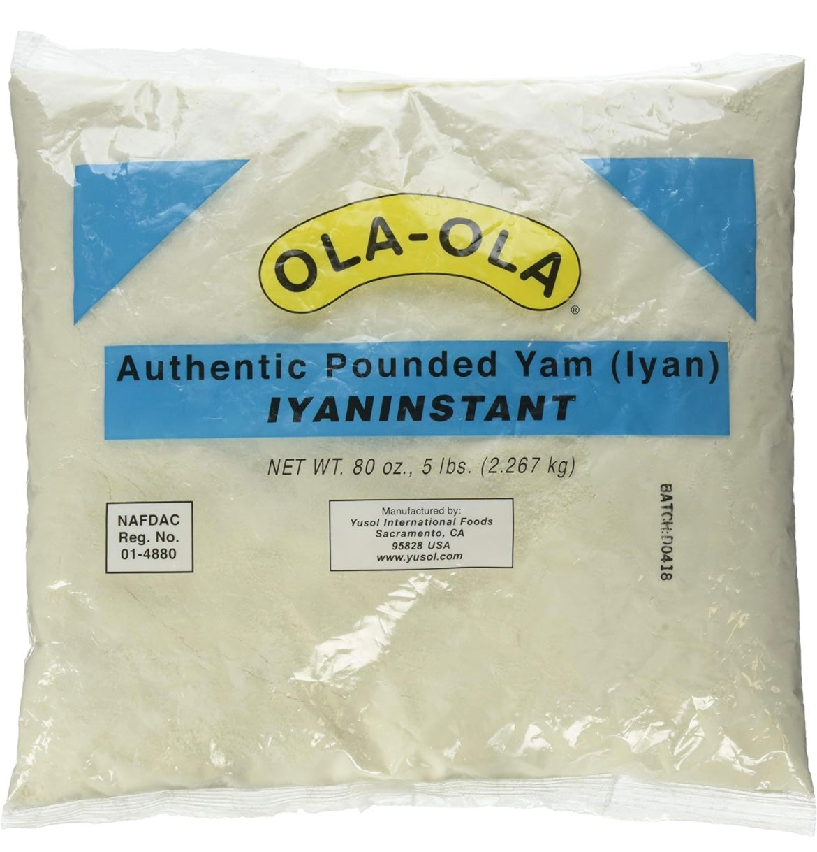 Ola Ola pounded yam