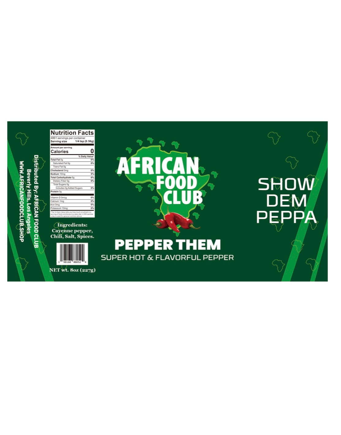 AFC PEPPER THEM SPICE