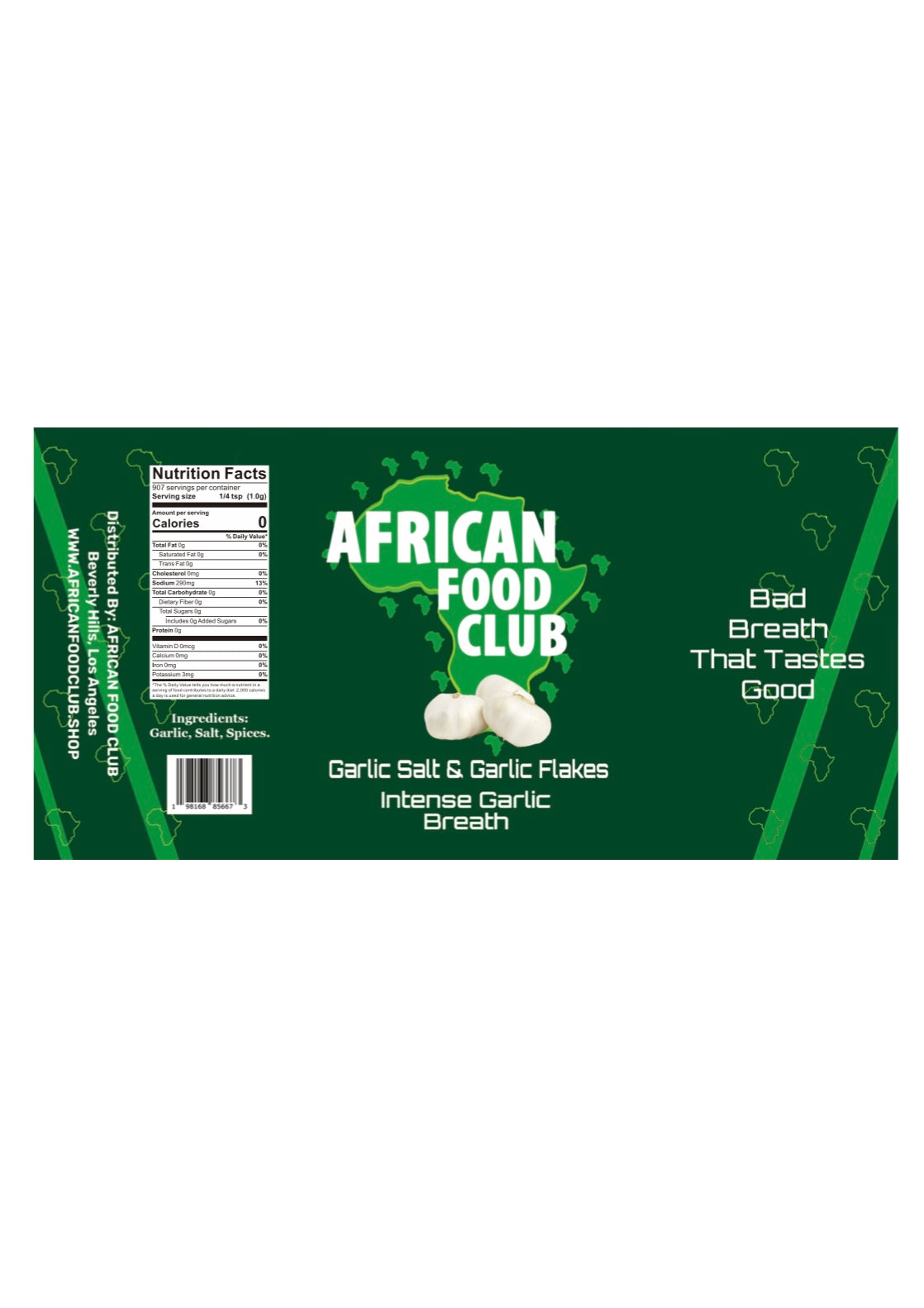 AFC INTENSE GARLIC BREATH SPICE